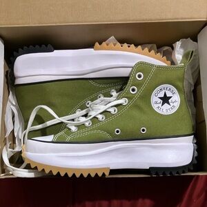 Converse Run Star Hike Olive green Hi-top